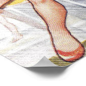 Pool Party  zwemmen Poster (Hoek)