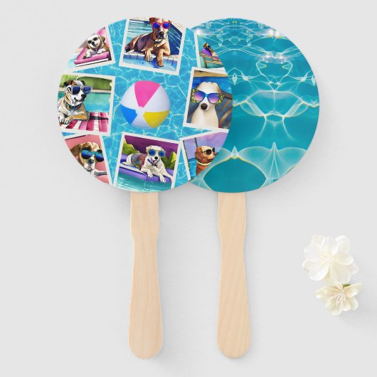 Pool Pawty Handwaaier (Voorkant en achterkant)