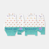 Pool Pawty Paper Favor Box Bedankdoosjes (Uitgevouwen)