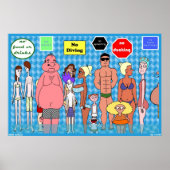 Pool People Poster (Voorkant)