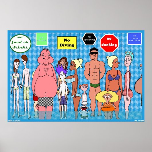 Pool People Poster (Voorkant)