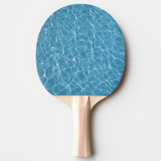 Pool Ping Pong Paddle, Rood Rubber Terug Tafeltennisbatje (Voorkant)