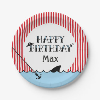 Pool Pirate Party Papier Bord