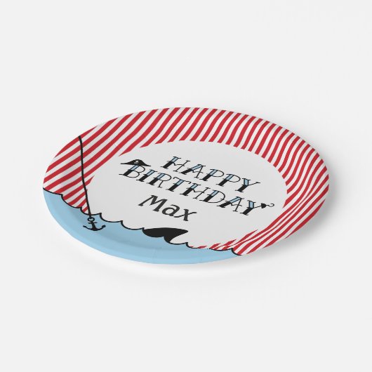 Pool Pirate Party Papier Bord (Gekanteld)