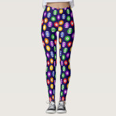 Pool Player biljartballen patroon Leggings (Voorkant)