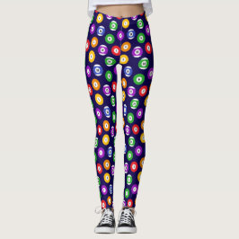 Pool Player biljartballen patroon Leggings