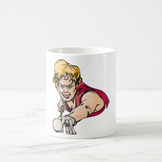 Pool Player Coffee-Mok Koffiemok (Center)