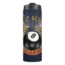 Pool Player I sloeg mensen met een stok