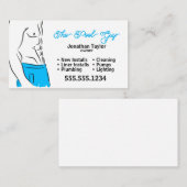 Pool Repairman Visitekaartje (Voorkant / Achterkant)