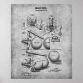 Pool Room Decor Print 14 Billiards Poster (Voorkant)