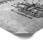 Pool Room Decor Print 9 Billiards Ball Rack (Hoek)