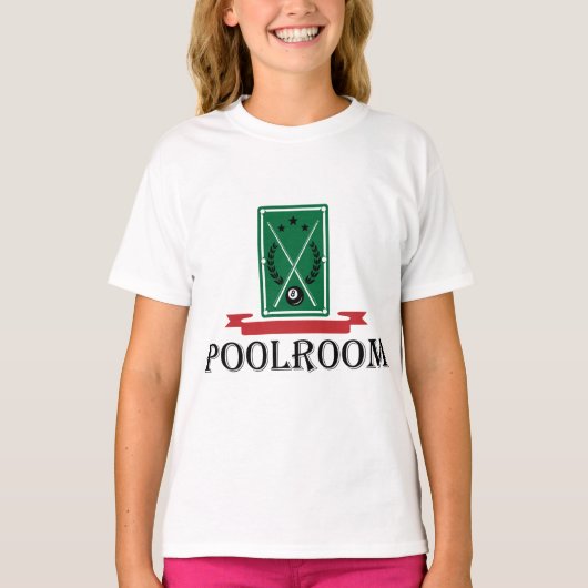 Pool Room Girls T-Shirt (Voorkant)