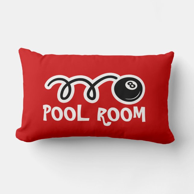 Pool room kussens met aangrijpende aanblik (Voorkant)