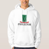 Pool Room Mannen Hoodie (Voorkant)