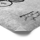 Pool Room Wall Decor Print 1 Billiard Balls Patent (Hoek)