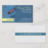 Pool Service Visitekaartje (Voorkant / Achterkant)