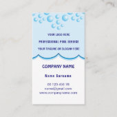 Pool-service Visitekaartje (Voorkant)