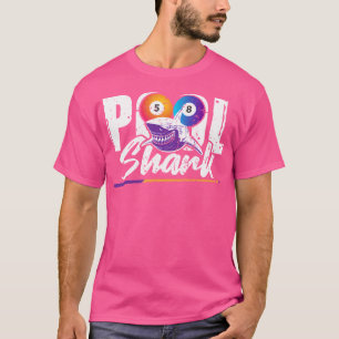 Pool Shark 8-Ball Pool Biljart T-shirt