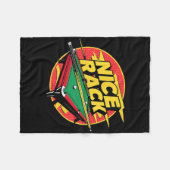Pool Shark Biljart Leuke Rack Funny Puns 8 Ball B Fleece Deken (Voorkant (Horizontaal))