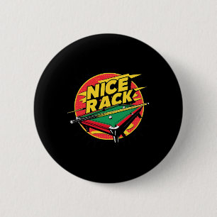 Pool Shark Biljart Leuke Rack Funny Puns 8 Ball B Ronde Button 5,7 Cm
