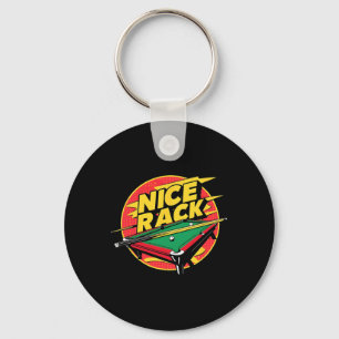 Pool Shark Biljart Leuke Rack Funny Puns 8 Ball B Sleutelhanger