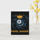 Pool Shark Biljart Pool Biljart Hall Player BA Kaart (Gele Bloem)