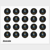 Pool Shark Biljart Pool Biljart Hall Player BA Ronde Sticker (Vel)