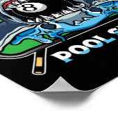 Pool Shark Biljart Pool Snooker Biljart Rack Poster (Hoek)