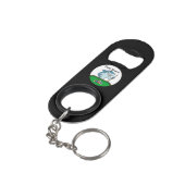 Pool Shark Biljart Thema Mini Flessenopener (Achterkant Gekanteld)
