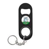 Pool Shark Billiards Theme  Mini Flessenopener (Voorkant)