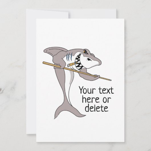 Pool Shark Custom Text (Voorkant)