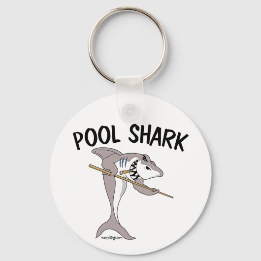 Pool Shark Design Sleutelhanger (Voorkant)