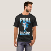 Pool Shark Funny Pool Billiards Player T-shirt (Voorkant volledig)