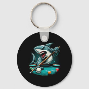 Pool Shark Funny Pool Player Biljart 8- Sleutelhanger