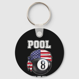 Pool Shark Jersey Cool Gift Top Bar Billiards Sleutelhanger