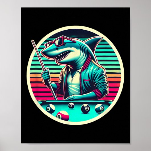 Pool Shark Master het spel met precisie en vaardig Poster (Voorkant)