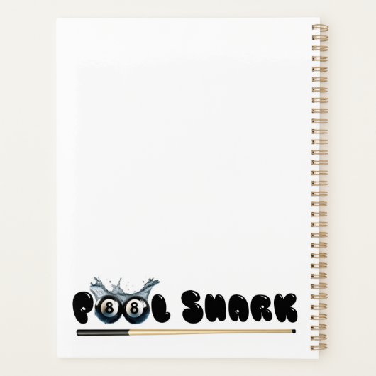 Pool Shark Planner (Achterkant)