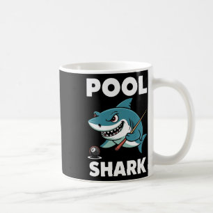 Pool Shark Snooker Speler Grappige Biljart Koffiemok
