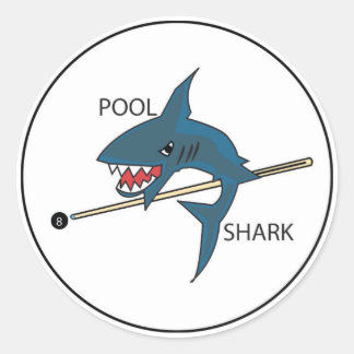 Pool Shark Sticker