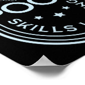 Pool Skills Loading Funny Quote Billiard Poster (Hoek)