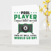 Pool Snooker Billiard 8 Ball Billiards Kaart (Gele Bloem)