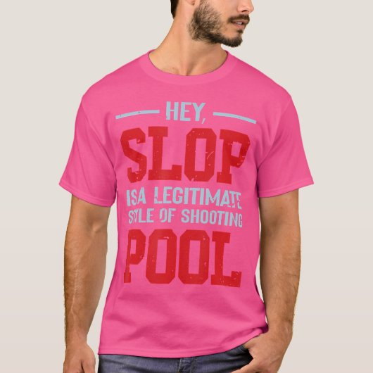 Pool Snooker Player Billiards Glove Wearer Cue Bil T-shirt (Voorkant)