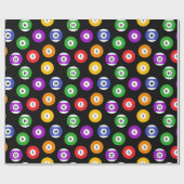 Pool speler 8 Bal Biljart Bal Patroon Cadeaupapier (Vlak)