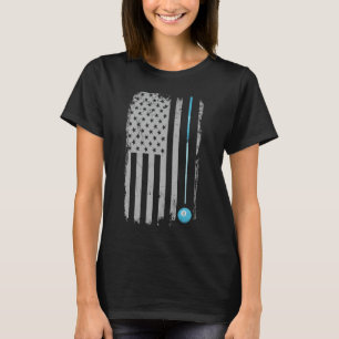 Pool Speler - Biljart 8 Ball Amerikaanse FL T-shirt
