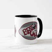 Pool Spelers breken en uitvoeren Mok (Voorkant rechts)