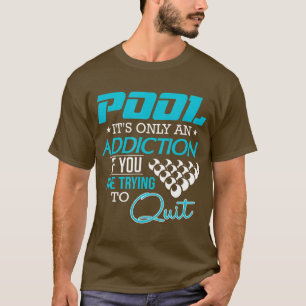 Pool spelers Funny Billiard T-shirt