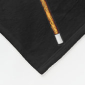 Pool Spelers Racked Sticks Cue Ball Biljart Art Fleece Deken (Hoek)