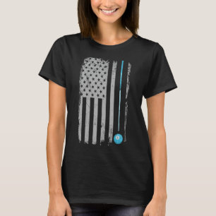 Pool Stick Billiards 8 Ball  VS Amerikaanse F T-shirt