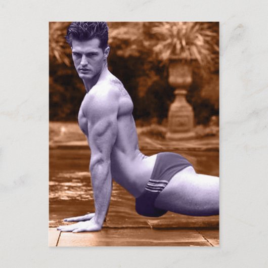 Pool Stretch Briefkaart (Voorkant)