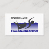 Pool Swimmer Design, Swimming Pool reiner Visitekaartje (Voorkant)